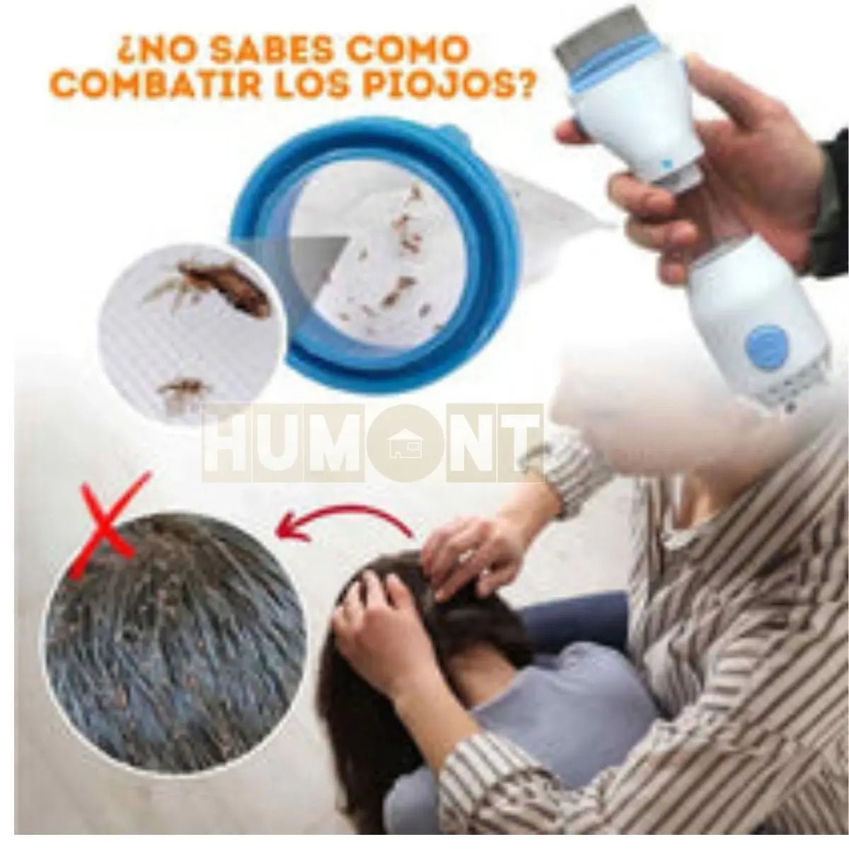 Peine Eléctrico Quita Piojos: Elimina Piojos y Liendres de Forma Segura y Eficaz
