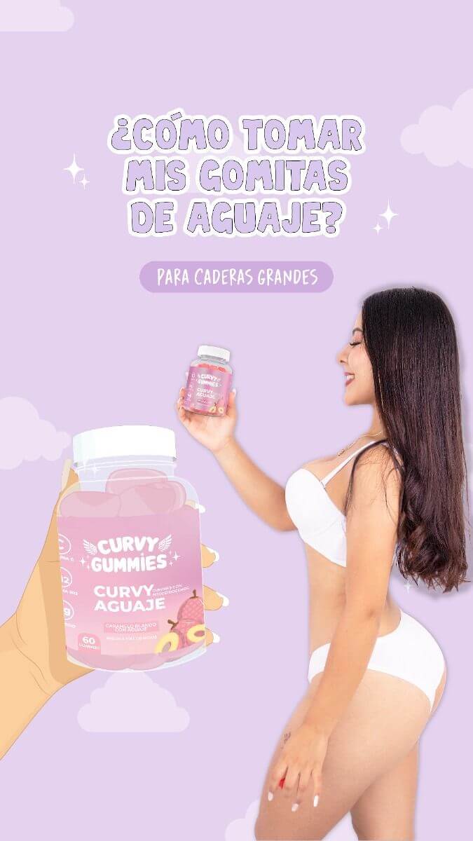 CURVY GUMMIES AGUJES ¨SUPLEMENTO NATURAL¨