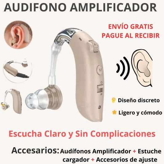Audífonos Inteligentes para la Sordera – Escucha Claro y Sin Complicaciones