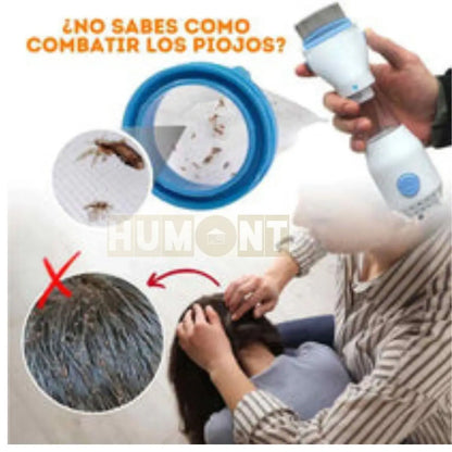 Peine Eléctrico Quita Piojos: Elimina Piojos y Liendres de Forma Segura y Eficaz