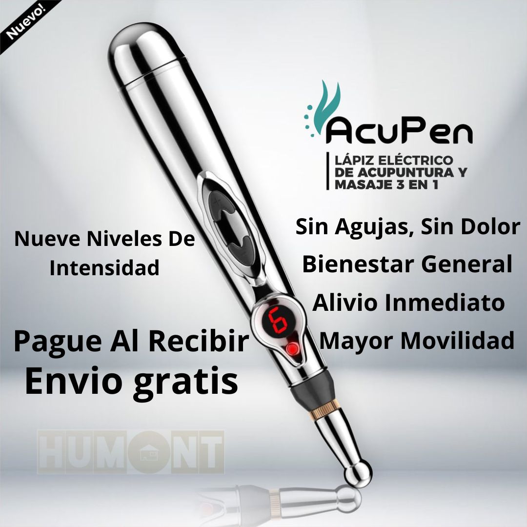 AcuPen®: Alivio del Dolor sin Agujas, en la Palma de tu Mano