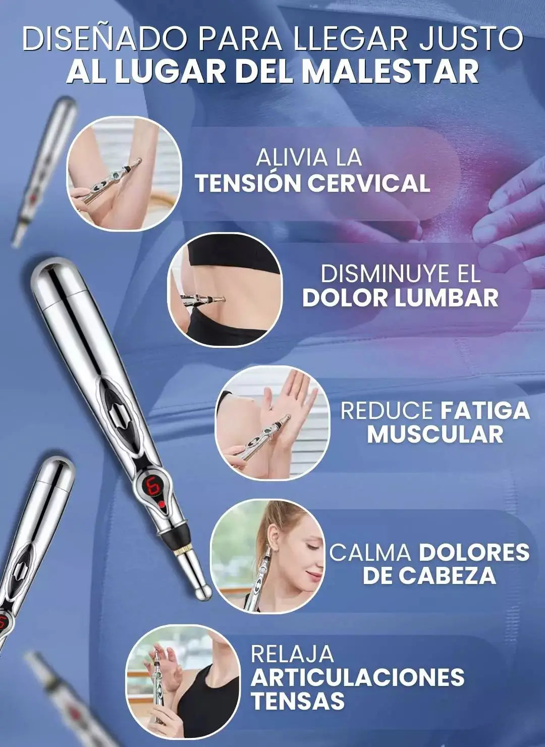 AcuPen®: Alivio del Dolor sin Agujas, en la Palma de tu Mano
